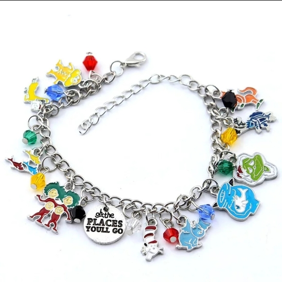 Oh the Places You'll Go Dr. Suess Charm Bracelet - Picture 6 of 6